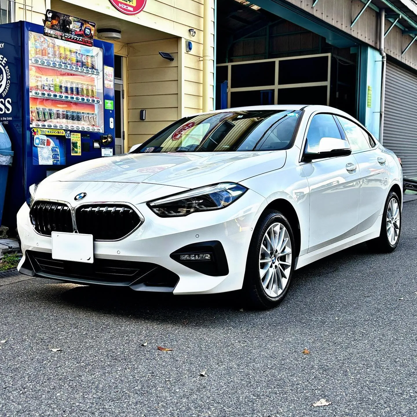 BMW 218d グランクーペ　ダイヤモンドコーティング