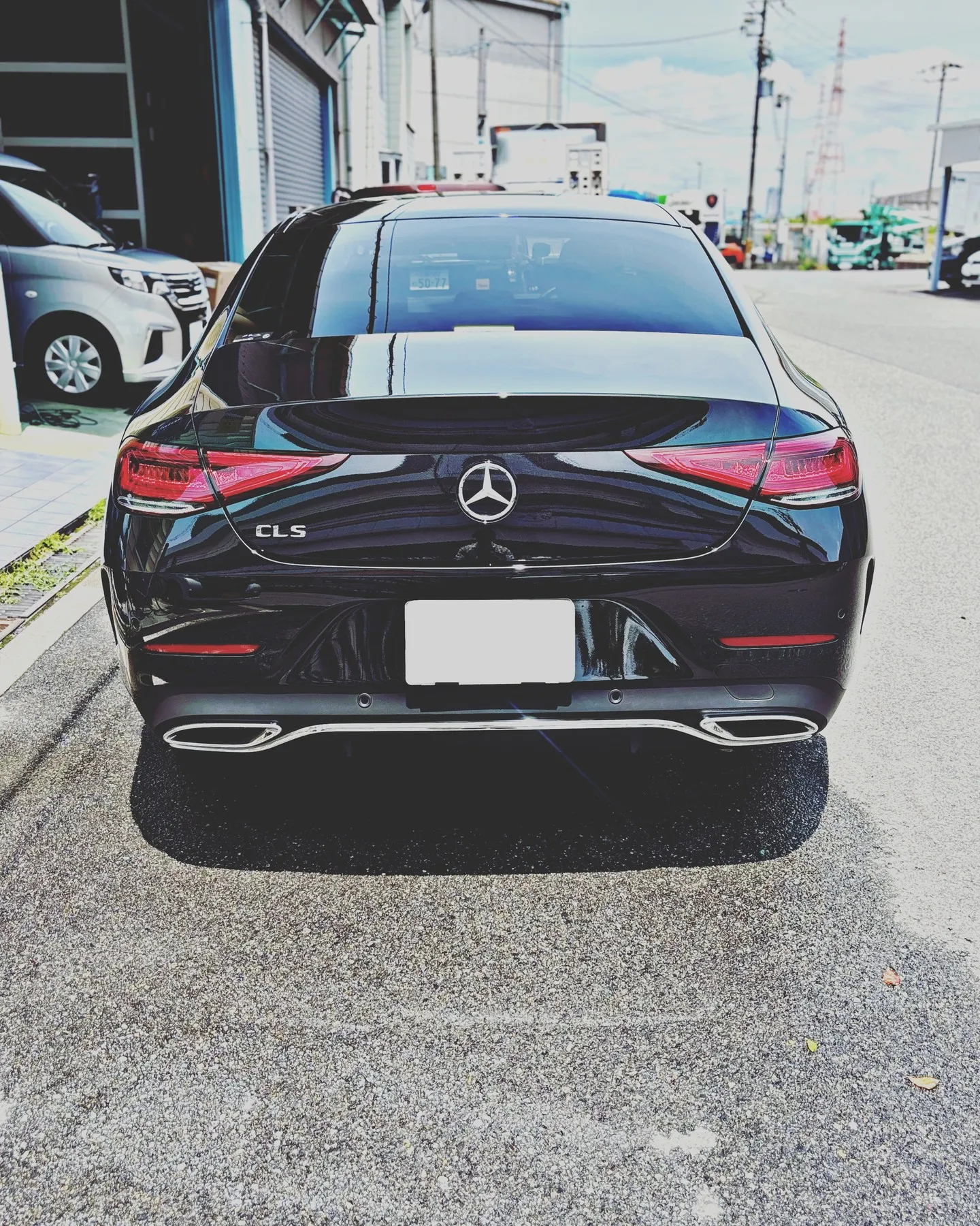 今回はメルセデスベンツのCLS😎