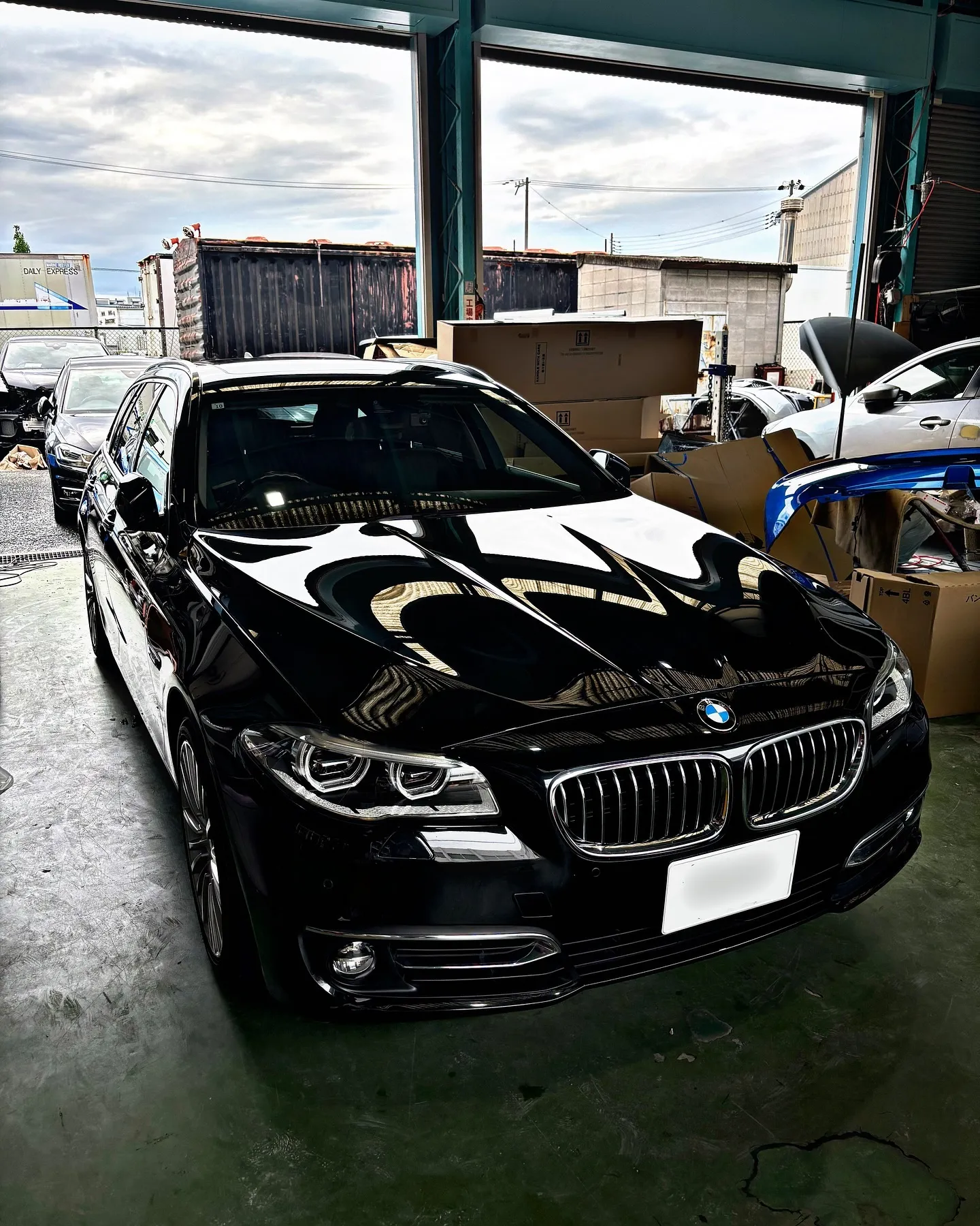 BMW 5series ダイヤモンドコーティング✨