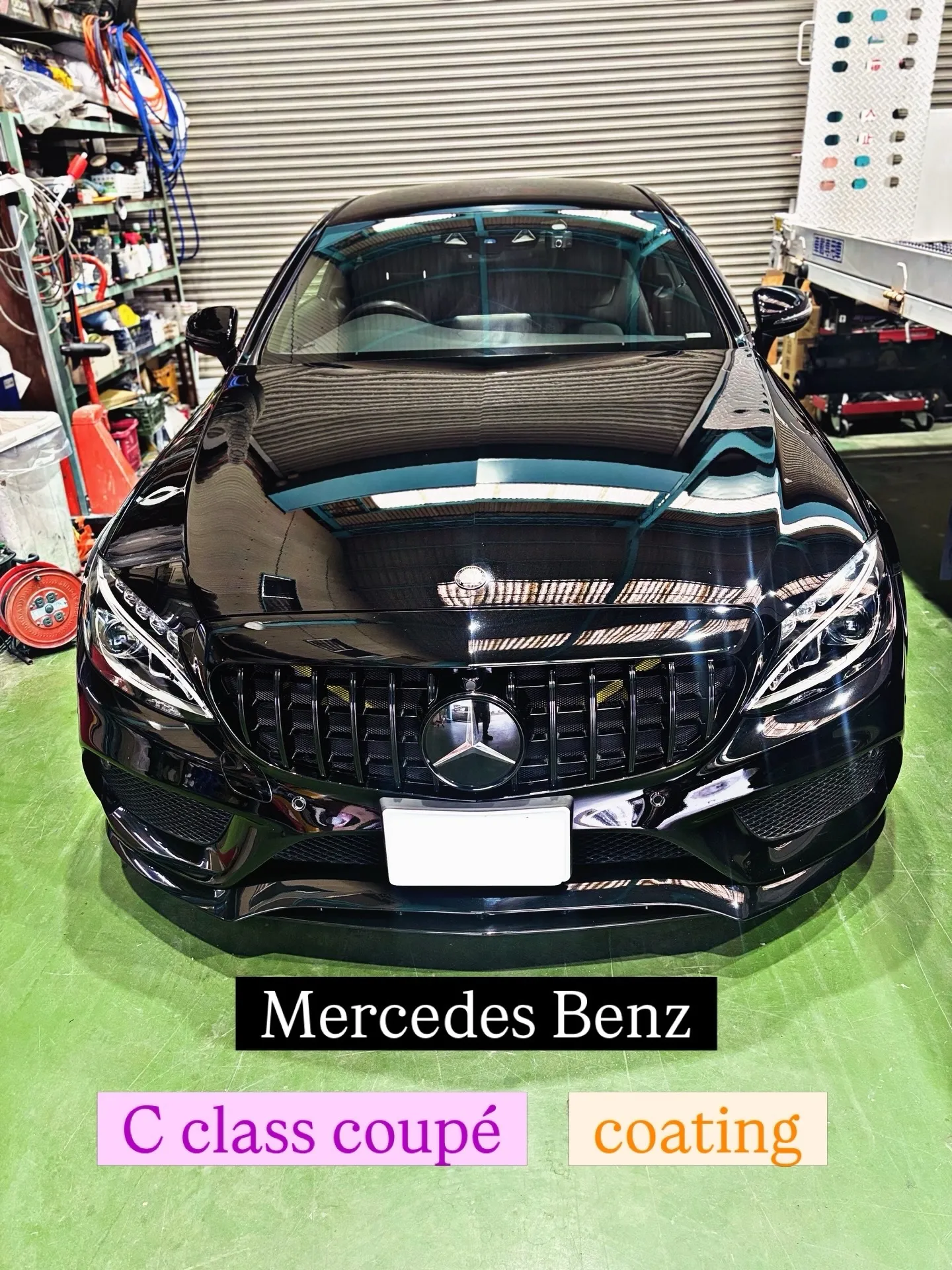 今回はMercedesのCクラスクーペ✨