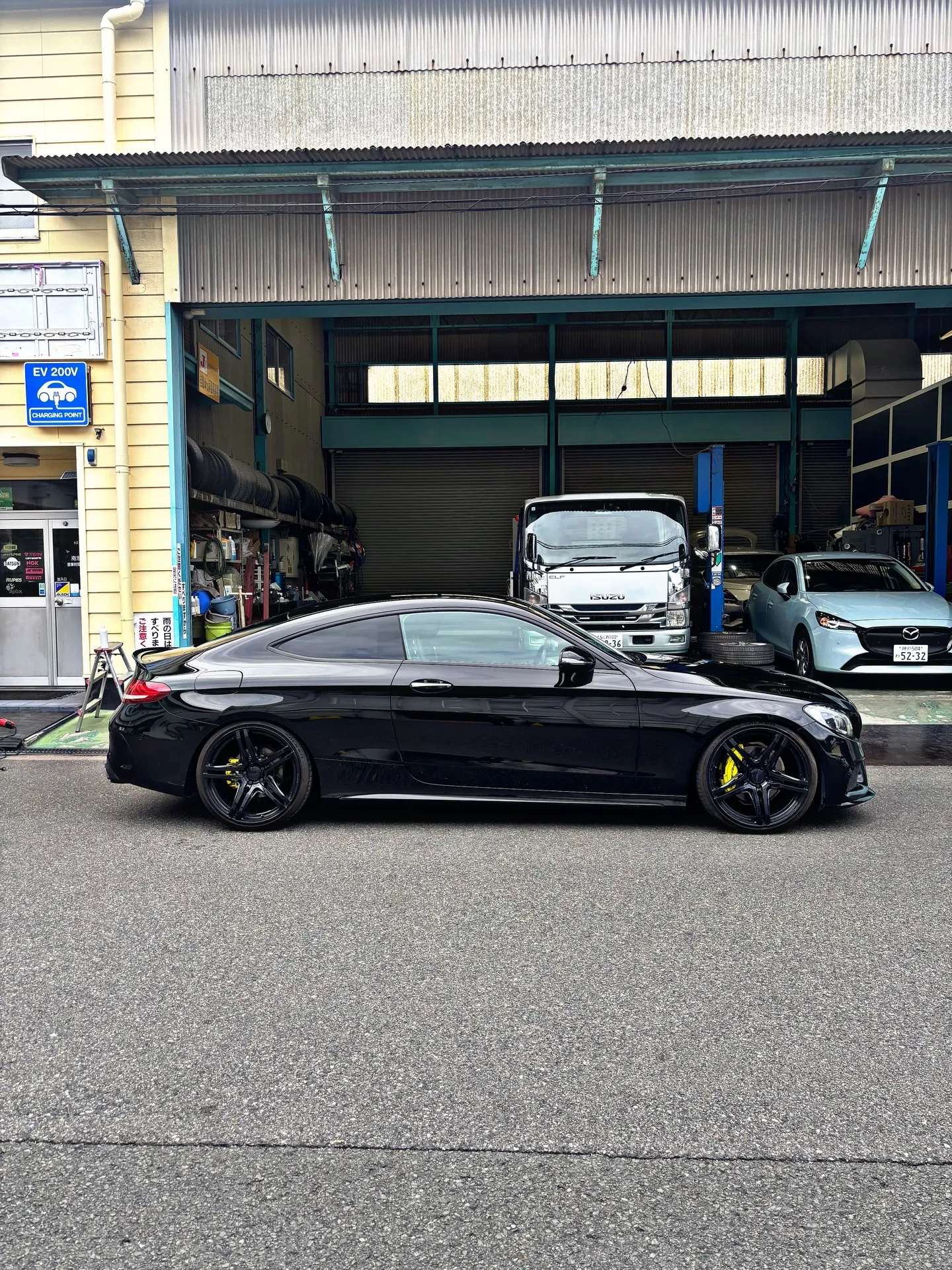 今回はMercedesのCクラスクーペ✨