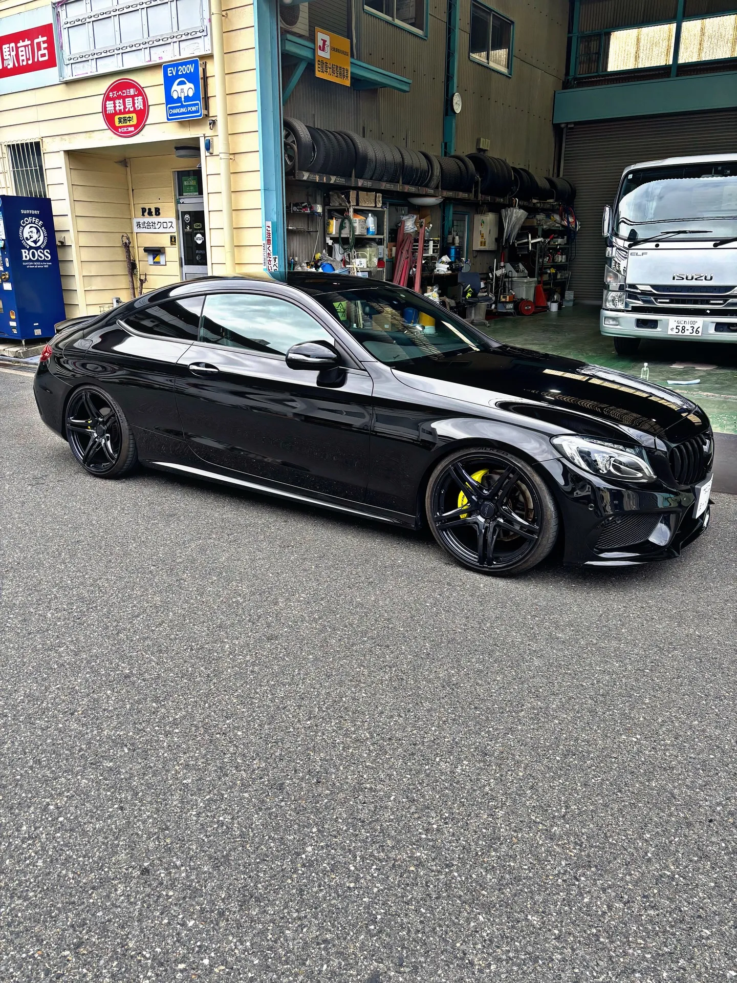 今回はMercedesのCクラスクーペ✨